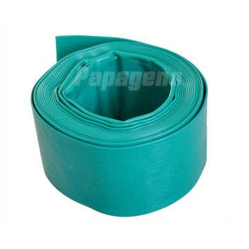Green Agricultural Irrigation Water Lay Flat Pipe